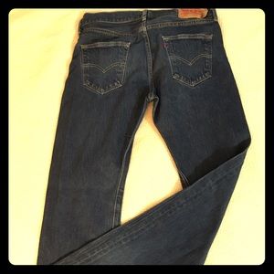 Levi’s 501 button fly jeans